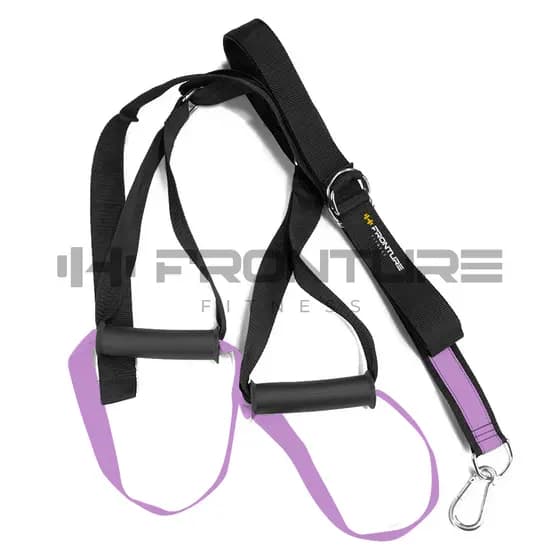 Fita De Treinamento Suspenso Funcional Pilates Trx Fita de Suspensão Alongamento Fortalecimento Roxo