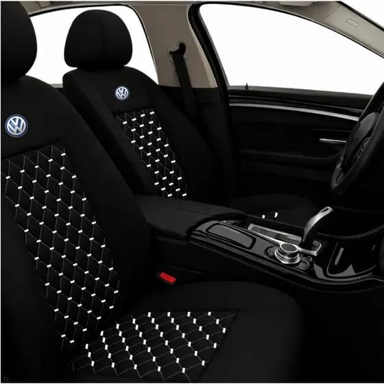 Capa de Banco Automotivo Vw Volkswagen Capa Banco Carro Tecido Grosso Diamantado Prime Reforçado