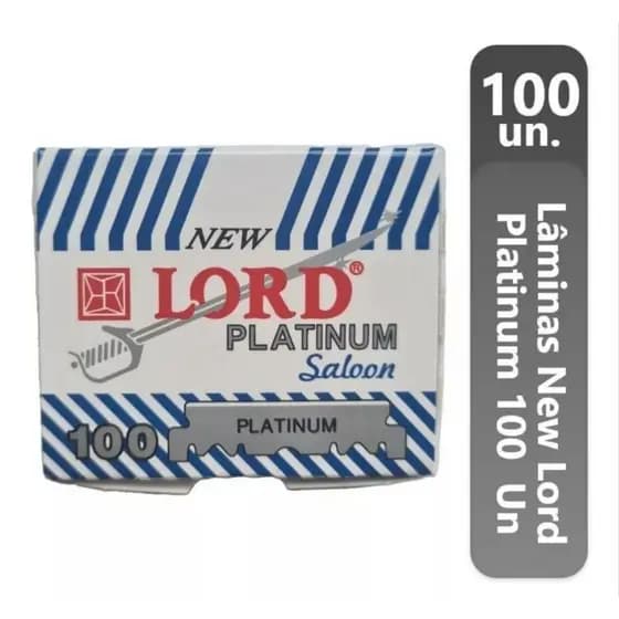Lord Platinum Cortadinha 100 meia lâminas.