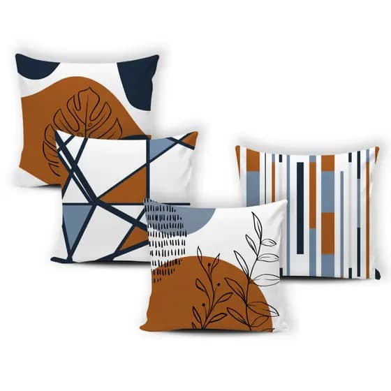 Kit 04 Capas de Almofada Decorativas Modern Pictury - 078