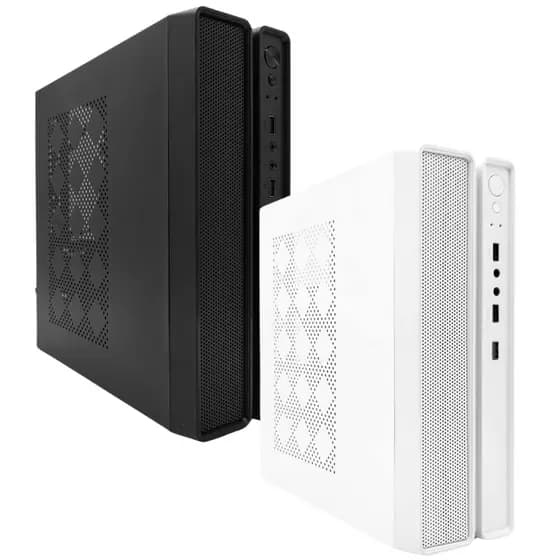 Gabinete Office Compacto Bluecase Design Slimdesk Fonte Bivolt 200W Inclusa USB 3.0 Frontal
