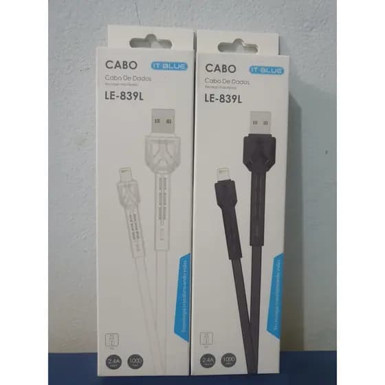 Cabo De Dados Para Lightning Iphone 2.4a Le-839l - Itblue