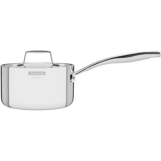 Panela Tramontina Inox C/ Tampa Corpo Triplo Grano 20cm
