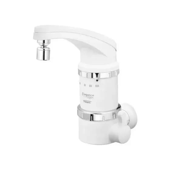 Fame torneira elétrica elegance 4t de 5400w para parede cor branco 220v