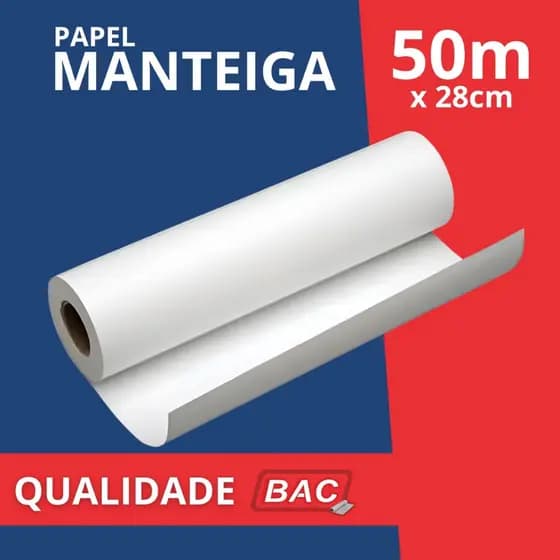 Rolo De Papel Manteiga 28 Cm X 50 Metros para Assar Forno Air Fryer Desenhos Arte Qualidade BAC