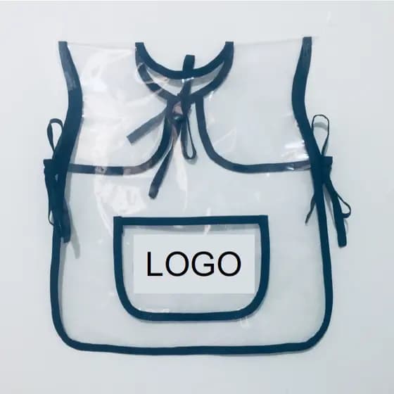 Avental Plástico Infantil Escolar Para Pintura Personalizado
