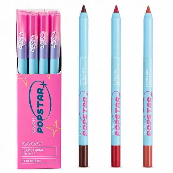 Lápis Delineador Labial Iconic Linha Pop Star-Ruby Rose