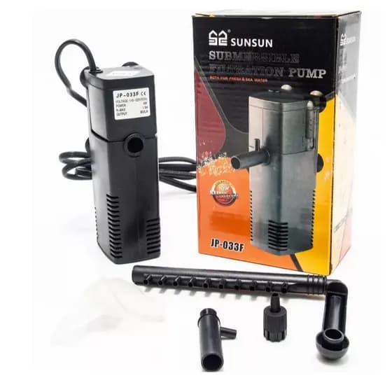 Filtro interno com chafariz SunSun Jp-033f 600l/h Para Aquários