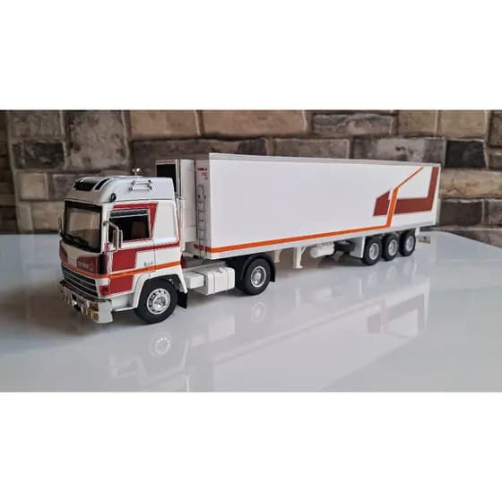 Miniatura Caminhão Carreta Berliet 356ch V8 Turbo 1/43 - Sem Caixa Original