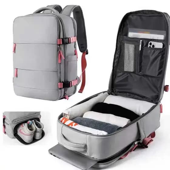 Mochila viral de Viagem grande executiva Nylon Impermeável Escolar laptop notebook À Prova D'água