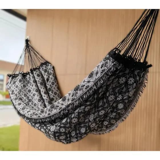 Rede De Dormir Descanso Casal Indiana 4 METROS Gigante Reforçada Estampas variadas