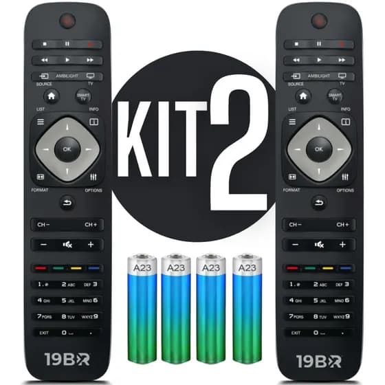Controle Remoto Para Tv Philips Lcd Led 47pfl4007g 55pfl4007g