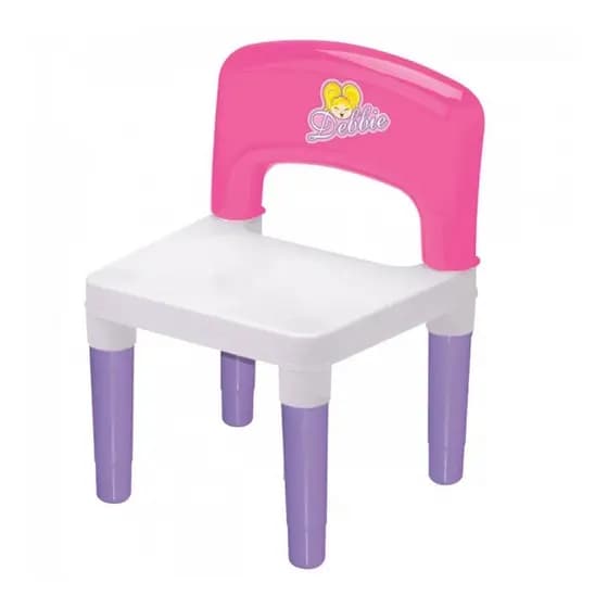 Cadeirinha Infantil da Debbie Princesas Rosa Bell Toy