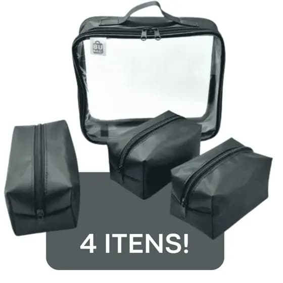 Necessaire Masculina Organizador Mala Viagem Maquiagem - bubag