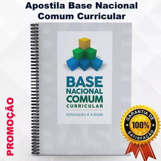 Base Nacional Comum Curricular 600 Páginas Totalmente colorida Impressão Já Encadernada e Atualizada