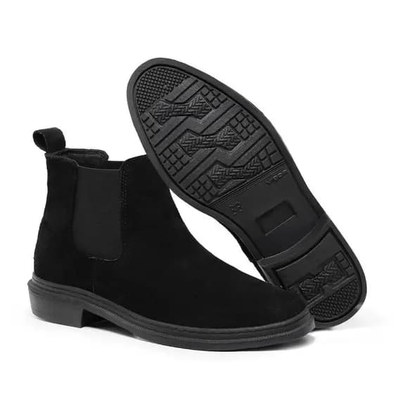 Botina Vaquejada Botina para Vaqueiro Botina Unissex Preta Pronta-Entrega Bota Country Classica