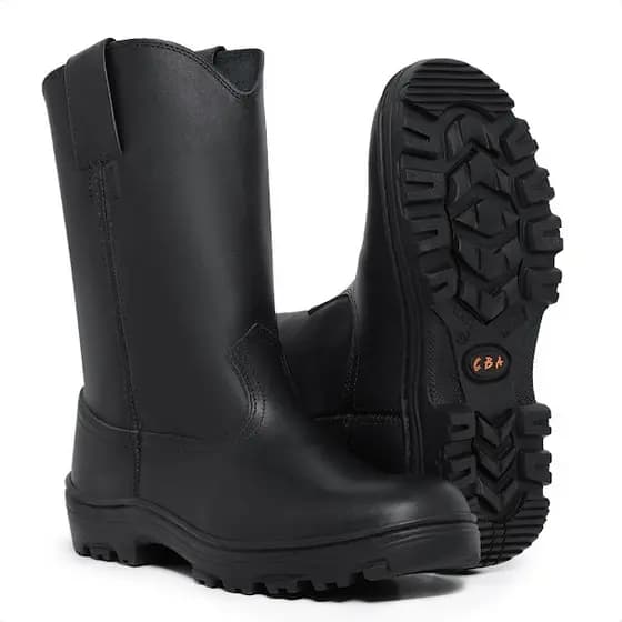 Bota Básica de Couro legitimo Bota sofisticada e Casual