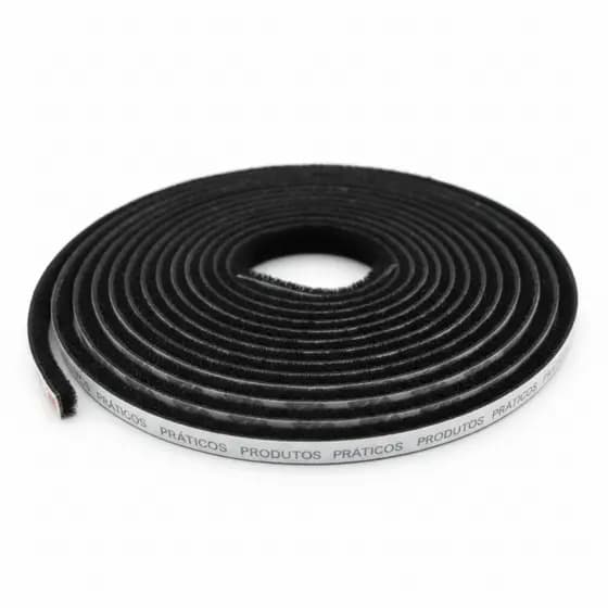 Veda Fresta Porta e Janela Escovinha Impermeavel Fita Adesiva 5x7mm