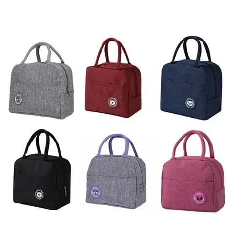 Lancheira Térmica Bolsa Portátil Viagem Marmita Almoço Lanches Pronta Entrega