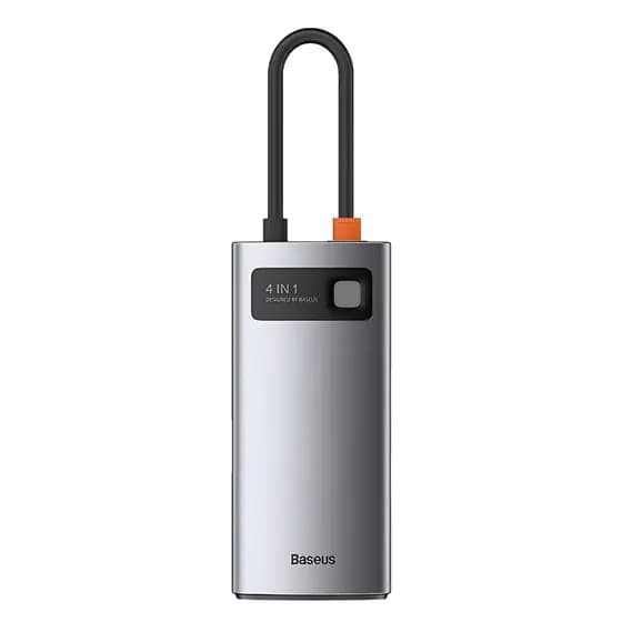 Adaptador Hub Baseus Compatível Com Macbook M1 M2 M3 e M4 Notebook, iPad USB Tipo C