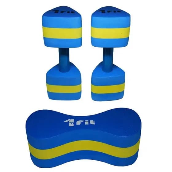 Kit Hidro Par de Halter Hidro Tamanho M + Poliboia Hidro