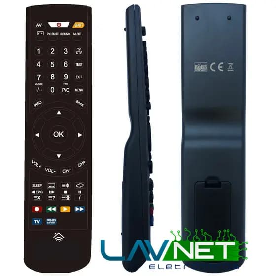 Controle Compatível Soundbar Tomate MTS-2023