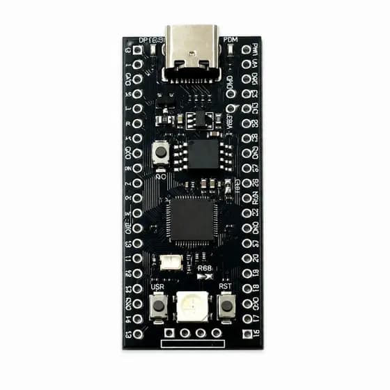 Placa RP2040 USB-C Raspberry Pi Pico Compatível 4MB Flash Dual Core ARM Cortex-M0+ W25Q32