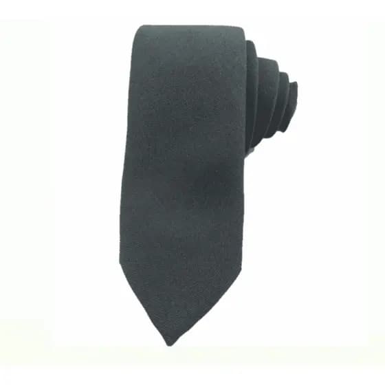 Gravata Social Masculina Slim Luxo Cinza - Envio Imediato