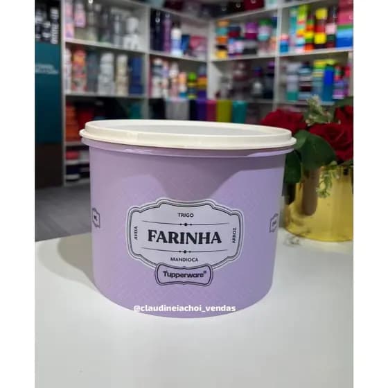 Tupper Caixa Farinha Essences 1,8kg