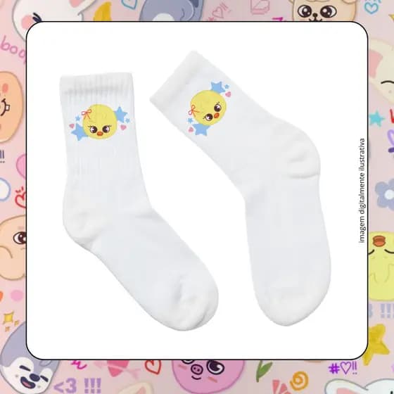 Meia Personalizada Stray Kids skzoo SKZ | Kpop