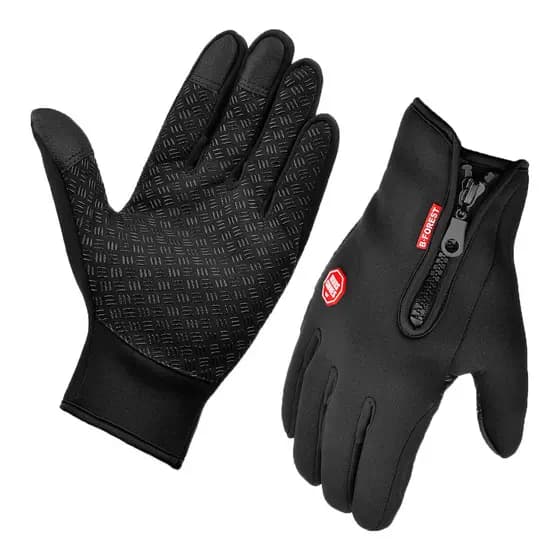 Luva de Motoqueiro Luvas Térmicas Unissex Touch Screen Impermeável Para Ciclista Moto Bike Bicicleta