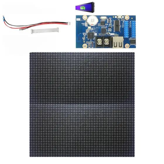 Painel Modulo P5 Full Color Indoor 32x32cm Placa Wf2 Wi-fi