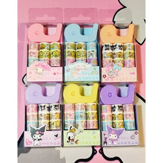 Mini Washi Tapes da turma da Hello Kitty