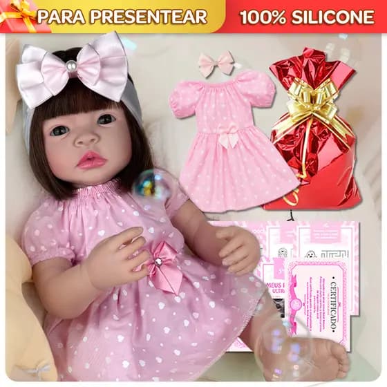 Boneca Bebe Reborn Realista Silicone Barata Promoção