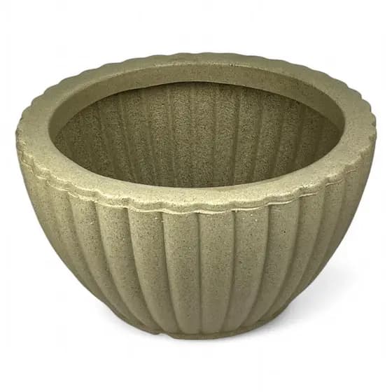 Vaso Para Planta Decorativo Flor Suculentas Orquídea Bacia Grega Gigante em Polietileno Moderno Luxo