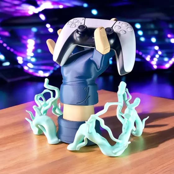Suporte de controle Kakashi de Naruto Xbox Playstation 5,4,3,2 e Nintendo Switch Pro