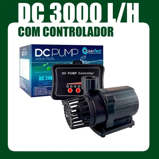 Bomba Submersa Eletrônica Dc 3000 Oceantech Bivolt Recalque