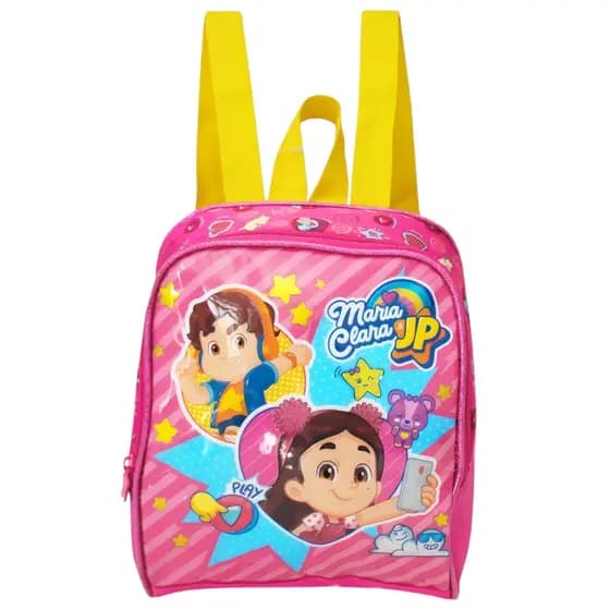 Lancheira Térmica Infantil Maria Clara e JP Rosa Oficial