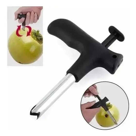 Furador De Coco Abridor Manual Profissional Em Aço Inox Super Resistente Enb Cabo Reforçado