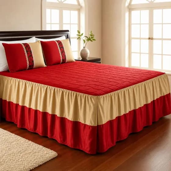 Kit Cobre Leito Queen Romance Guipír Luxo 3 Peças