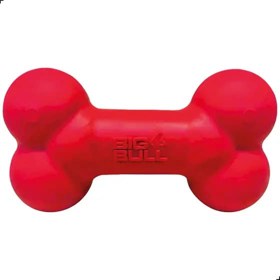 Osso Big Bull Pet Borracha Maciço Tamanho P
