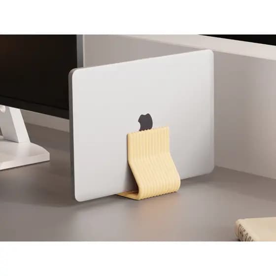 Suporte vertical de mesa para notebook MacBook home office escritório