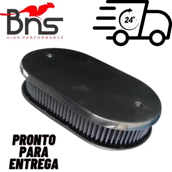 Filtro Esportivo Carburador Cht 460 (Cromado)