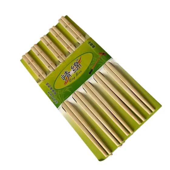 Kit Conjunto 10 Pares de Hashi Palitos de Bambu Decorados Estampados para Sushi Sashimi Comida Oriental Japonesa