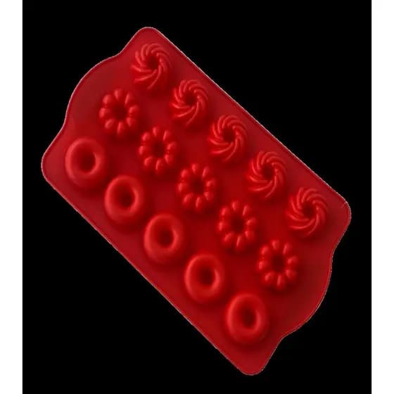 Forma Molde Forminha Silicone Mini Bolo Vulcao Doces Chocolates Gelatina Gelo Sabonete Confeitaria Decoracao