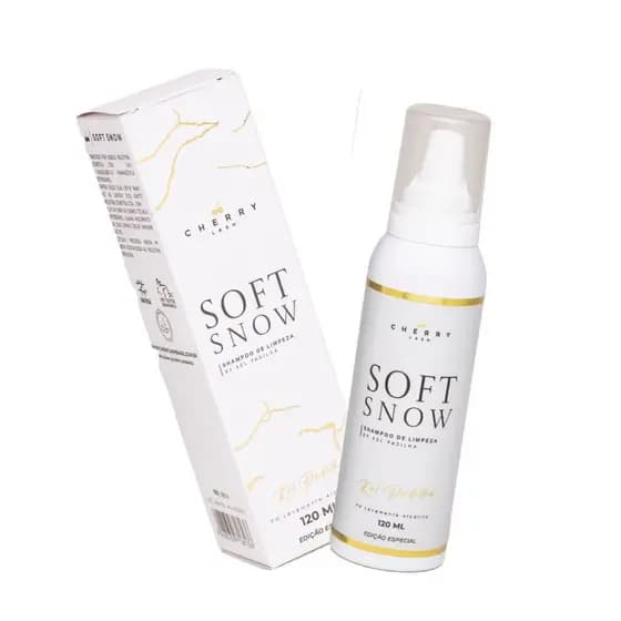 Shampoo de Limpeza Mousse Soft Snow Cherry Lash