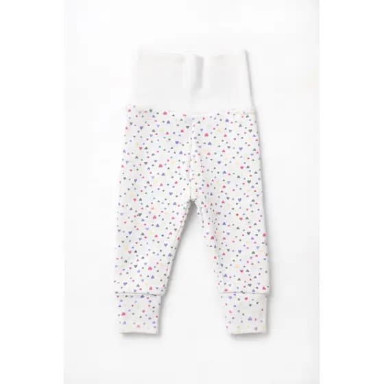 Calça Culote infantil tema coração