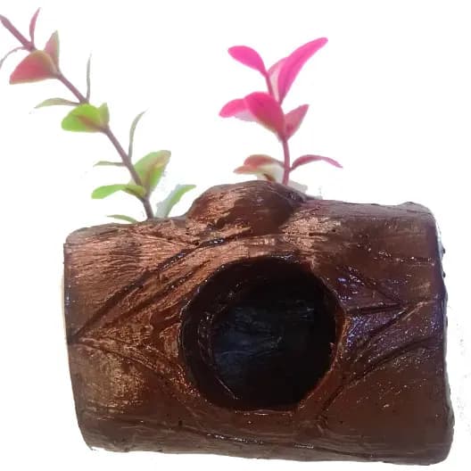 Tronco Decoração Para Aquario Pequeno