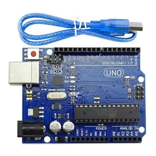 Uno R3 MEGA328P Modelo Italiano com Cabo USB - Realengo