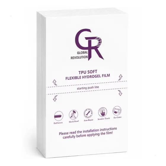 Caixa Película Hidrogel Com 50 Unidades Para Maquina Corte